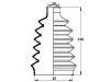 球笼防尘罩 CV Boot:MR110859