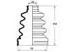 球笼防尘罩 CV Boot:28023-AA030